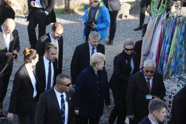 Litvanya Cumhurbaşkani  Dalia Gryhauskaite Kapadadokya&rsquo;Da 3