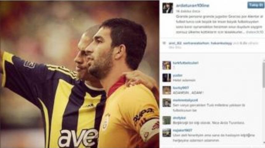 Arda Turan&rsquo;dan Alex&rsquo;e &Ouml;zg&uuml; Dolu S&ouml;zler