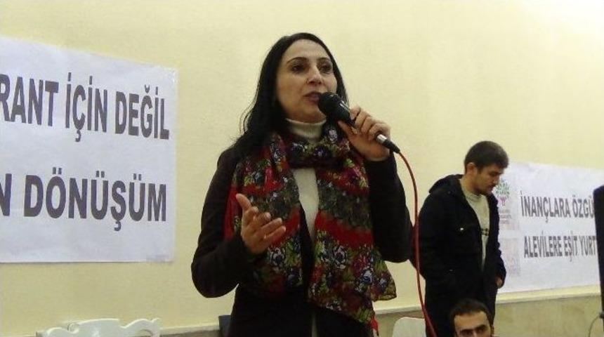 Figen Y&uuml;ksekdağ Amasya&rsquo;da Konuştu