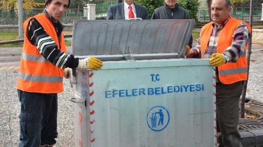 Efeler&rsquo;de &Ccedil;&ouml;p Konteynerleri Değişiyor
