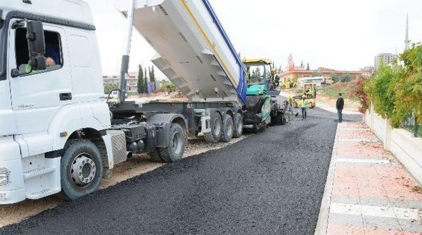 Yenişehir&rsquo;de Asfalt &Ccedil;alışmaları Aralıksız S&uuml;r&uuml;yor