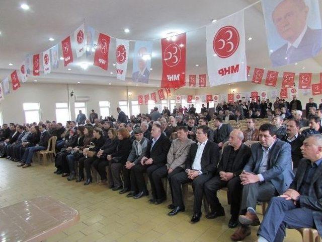 Yenice’de Mhp İlçe Başkanlığına Recai Ertan Seçildi