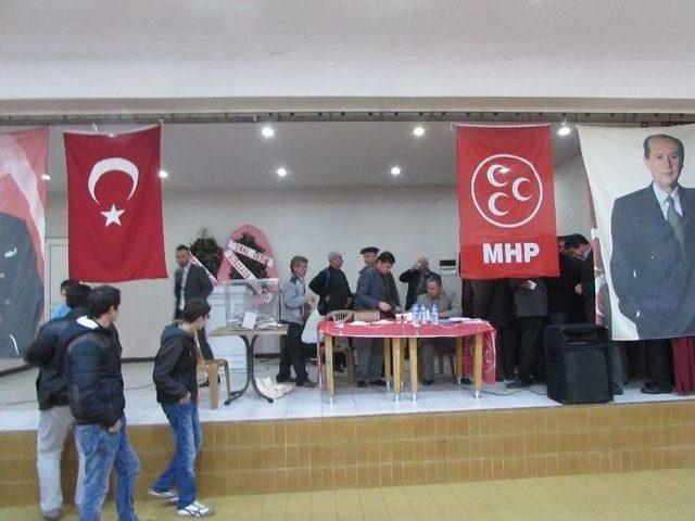 Yenice’de Mhp İlçe Başkanlığına Recai Ertan Seçildi