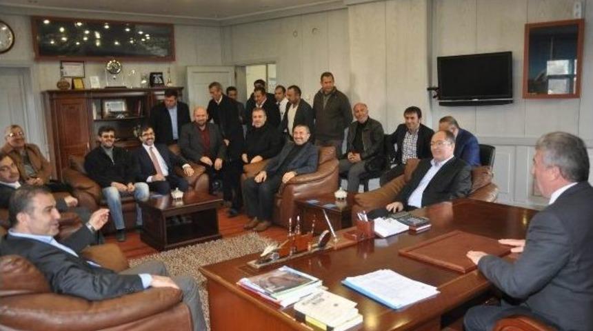 Koyulhisar Belediye Başkanı Epsileli&rsquo;ye, Ak Parti Heyetinden Ziyaret