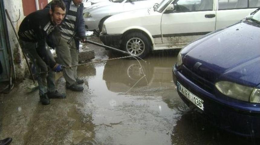 Doğanşehir Esnafı Balık Avlıyor