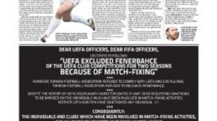 T&uuml;rkiye&rsquo;deki Şike S&uuml;reci İngiltere G&uuml;ndeminde