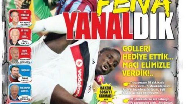 Trabzonspor'da Fatura: Defans, Kaleci, Hakem