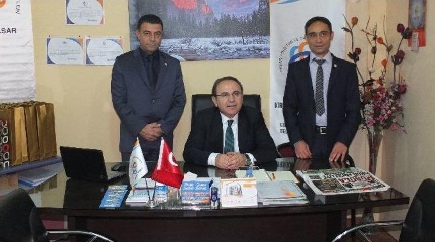 Gmh Genel M&uuml;d&uuml;r&uuml; Kocabey Kırıkkale İl M&uuml;d&uuml;rl&uuml;ğ&uuml;&rsquo;n&uuml; Ziyaret Etti