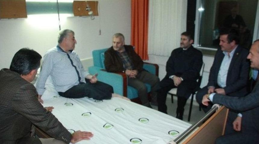 Milletvekili Arslan&rsquo;a Ge&ccedil;miş Olsun Ziyareti