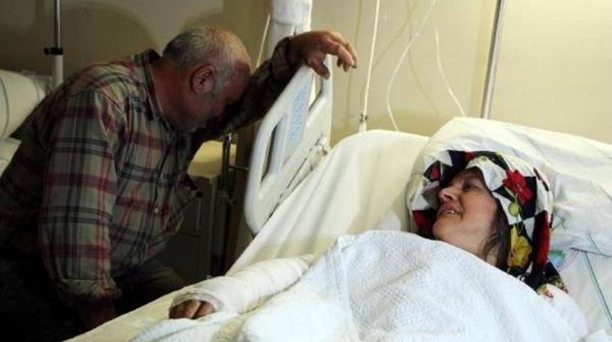 Alevlerin İ&ccedil;inden Kurtulan Ailenin G&ouml;zyaşlari