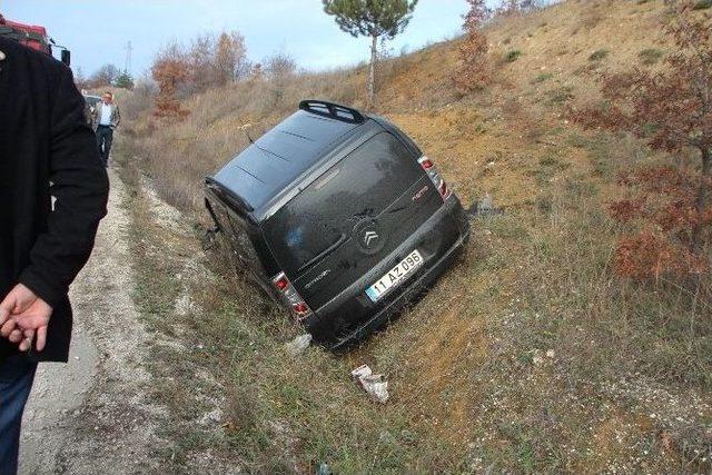 Pazaryeri İl&ccedil;esinde Trafik Kazası, 1 Kişi Yaralandı 1