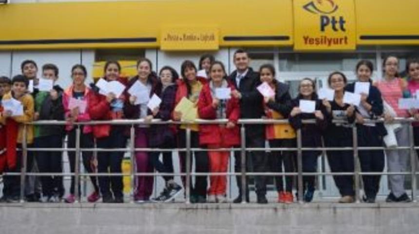 &Ouml;ğrencilerden Mektup Etkinliği