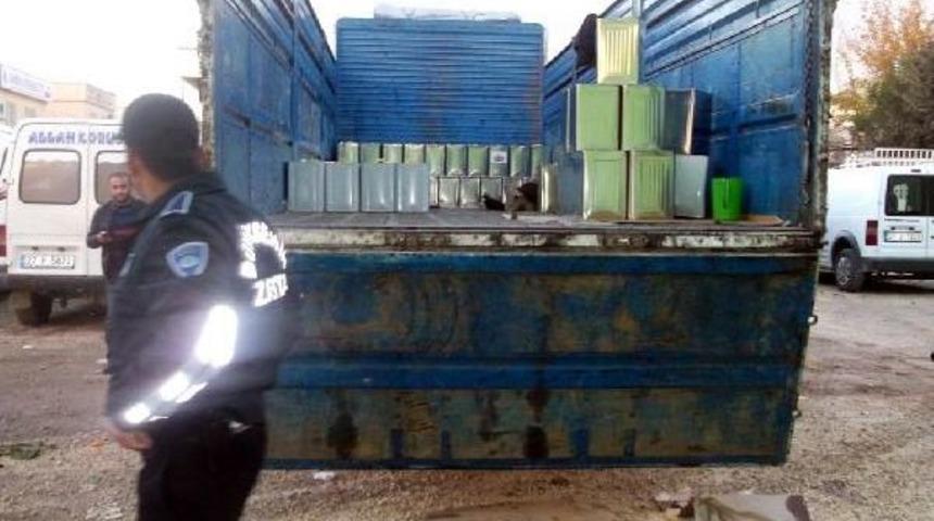 Gaziantep&rsquo;Te Zabitadan Taklit Zeytinyaği Baskini