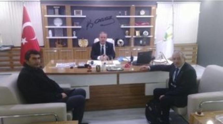 Beşir Derneği&rsquo;nden Başkan Şahiner&rsquo;e Ziyaret