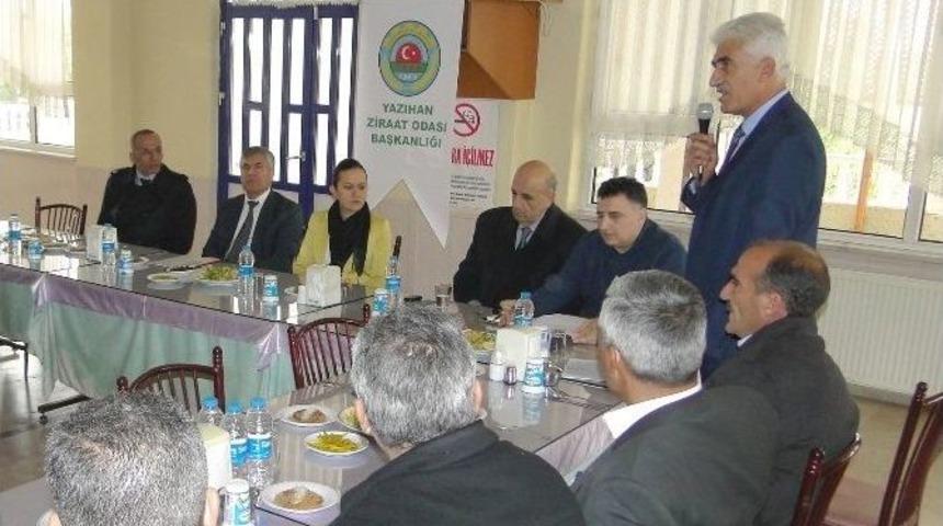 Yazıhan&rsquo;da İyi Tarım Uygulamaları Anlatıldı