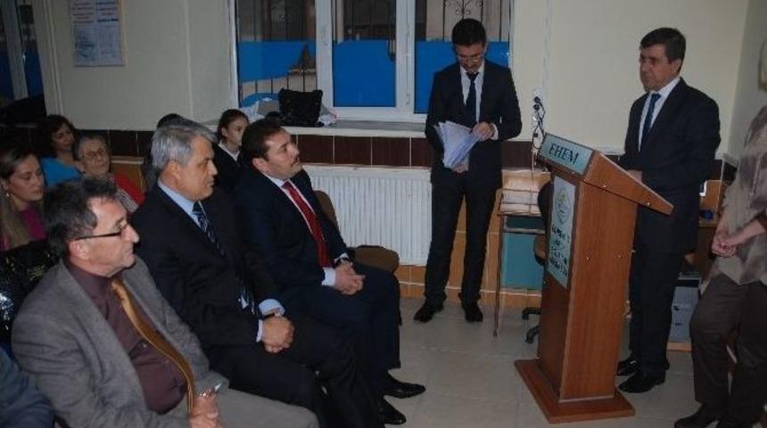 A&ccedil;ık Ortaokuldan Mezun Olan 75 Kişiye Diplomaları Verildi