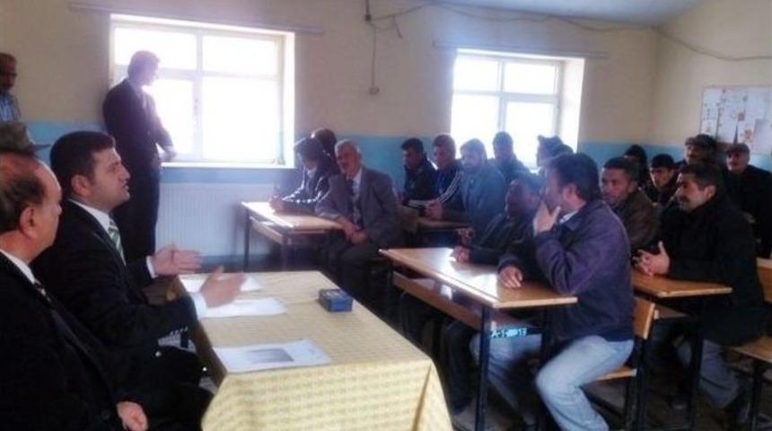 Akyaka Kaymakamı K&ouml;yleri Ziyaret Etti