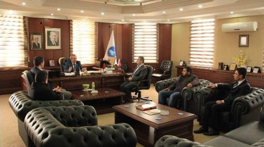 Mali M&uuml;şavirler Derneği&rsquo;nden Rekt&ouml;r Battal&rsquo;a Ziyaret