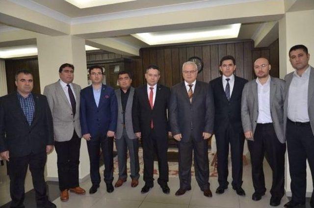 Ak Parti Merkez İl&ccedil;e Y&ouml;netimi Protokol&uuml; Ziyaret Etti 1