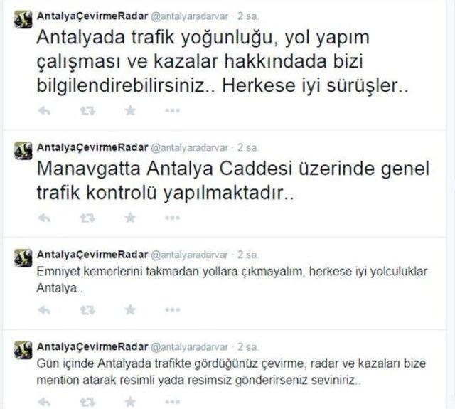 Radara Twitter Ve Facebook Önlemi