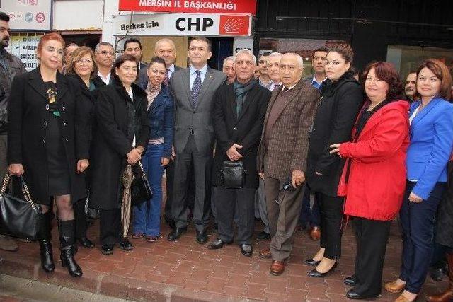 Chp Mersin’de Özyiğit Dönemi Resmen Başladı