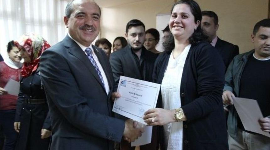 Girişimciler Sertifikalarını Aldı