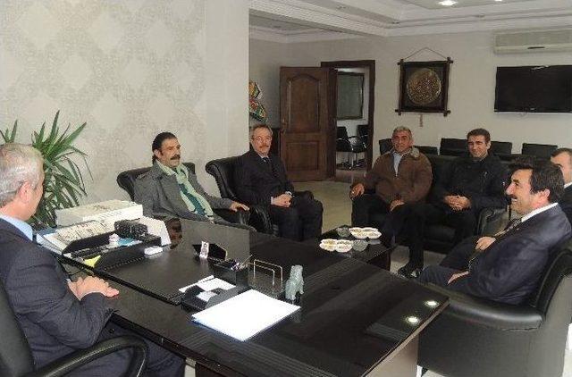 Bektaş&rsquo;tan Başkan Karataş&rsquo;a Ziyaret 1