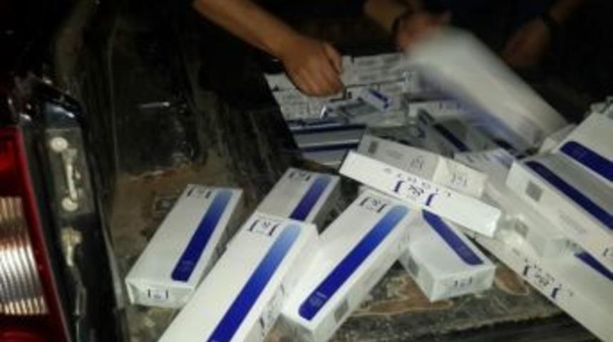 Mersin&rsquo;de Ka&ccedil;ak Sigara Operasyonu