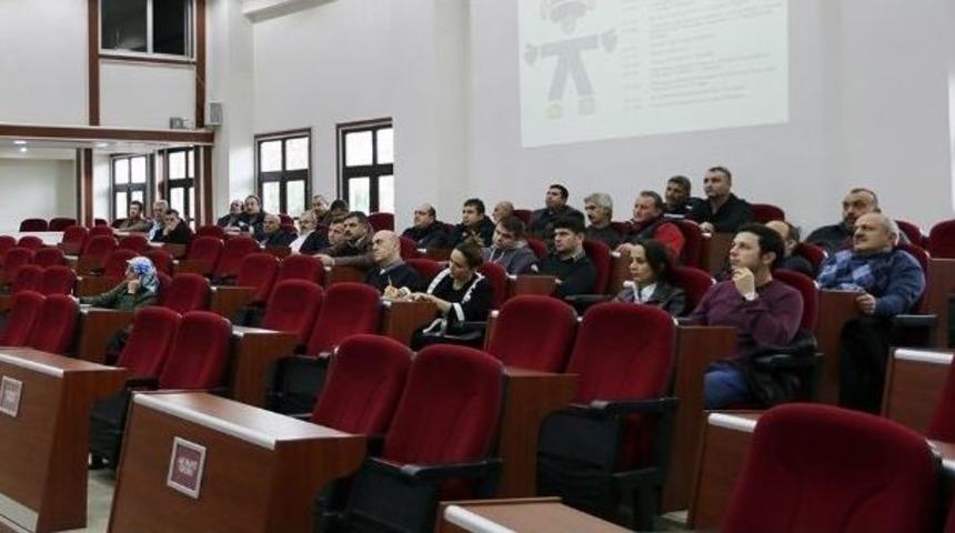 ’iş Güvenliği’ Konulu Seminer Büyükşehir Meclis Toplantı Salonu’nda Gerçekleştirildi