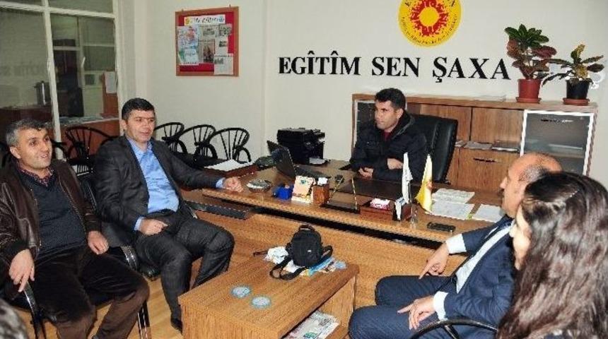 Başkan Cengiz’den Eğitim-sen’e Ziyaret