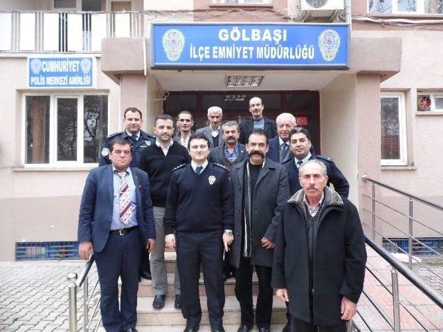 Mahalle Muhtarlarıyla Huzur Toplantısı Yapıldı