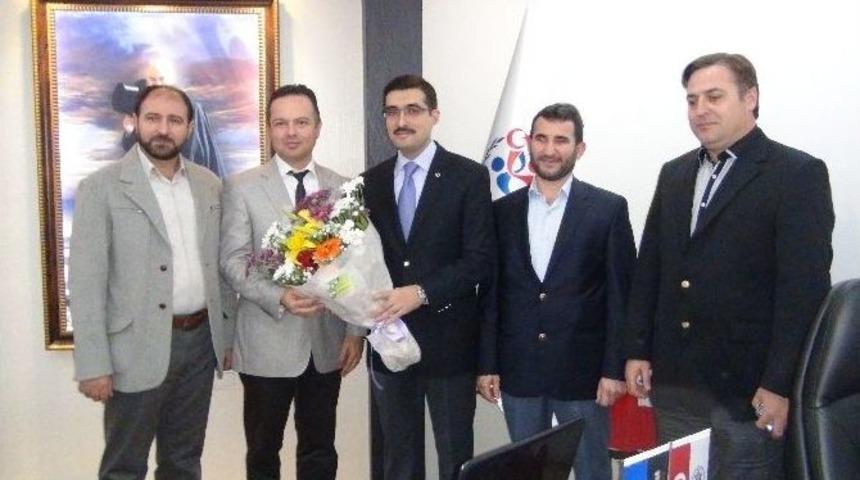 M&uuml;siad Başkanı Tekin, Kurum Ziyaretlerini S&uuml;rd&uuml;r&uuml;yor