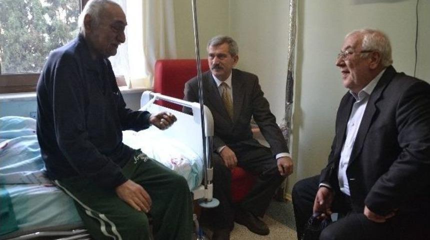 Mhp Genel Başkan Yardımcısı Şefkat &Ccedil;etin&rsquo;den Hasta Ziyareti