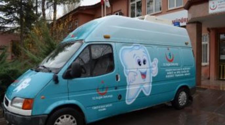 Aksaray&rsquo;a Gezici Ağız Ve Diş Sağlığı Aracı