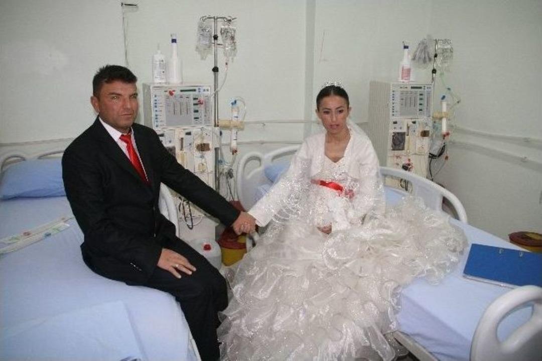 Diyaliz Yatağından Nikah Masasına