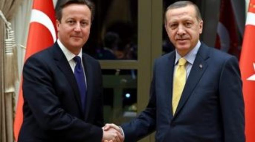 Cumhurbaşkanı Erdoğan, İngiltere Başbakanı Cameron&rsquo;u Kabul Etti