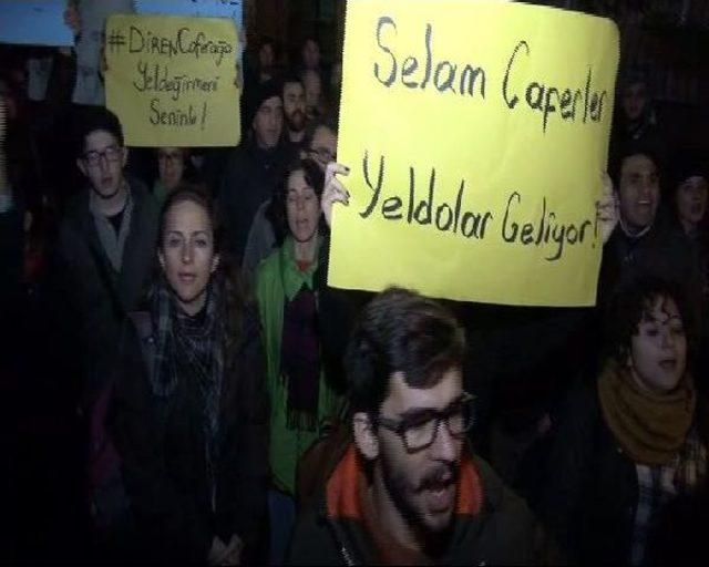 Caferağa Mahalle Evi'nin Kapatılmasını Protesto