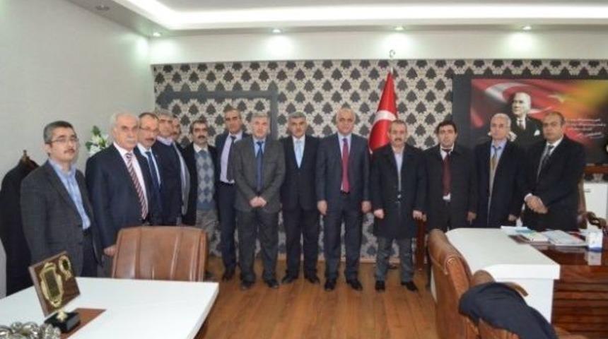 Memur Sen&rsquo;den İl M&uuml;ft&uuml;s&uuml; &Uuml;mit &Ccedil;imen&rsquo;e Ziyaret