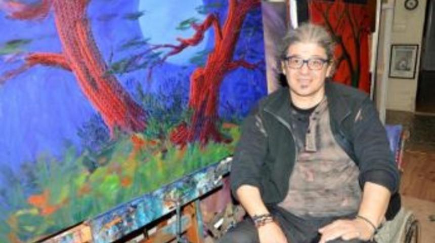 Ressam Yeşil'in Eserleri Louvre M&uuml;zesi'nde