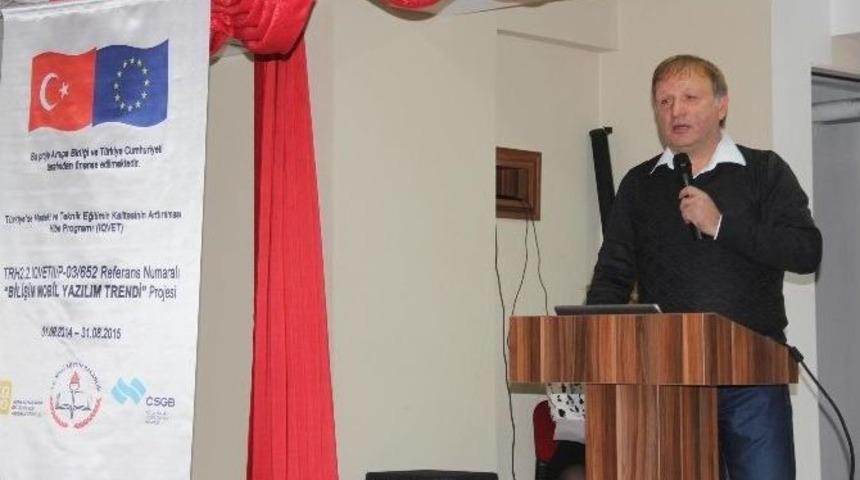 "bilişim Mobil Yazılım Trendi" Giresun&rsquo;da Konuşuldu