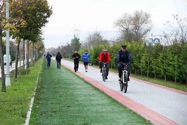 Yürüyüş Yolları Sağlıklı Yaşam Güzergahı Haline Geldi