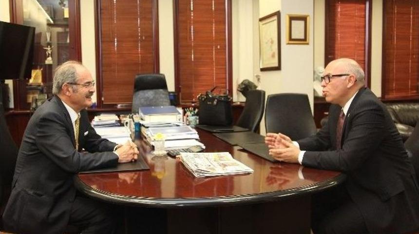 S&uuml;leymanpaşa Belediye Başkanından B&uuml;y&uuml;kerşen&rsquo;e Ziyaret