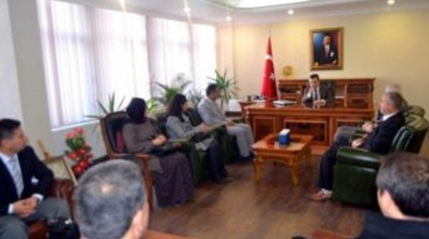 Kulu&rsquo;da Okul M&uuml;d&uuml;rlerinden Avcı&rsquo;ya Ziyaret