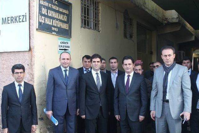 K&uuml;t&uuml;phaneler M&uuml;d&uuml;r&uuml; Turşucu İdil&rsquo;de 1