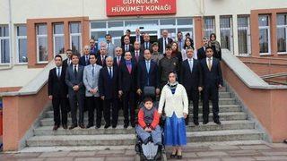 Vali Çomaktekin Göynücek’te İncelemelerde Bulundu