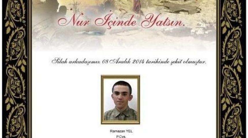 Genelkurmay Başkanı Orgeneral &Ouml;zel Şehit Askerler İ&ccedil;in Başsağlığı Diledi