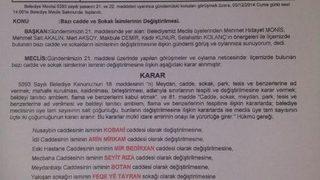 Cizre’de Bazı Cadde Ve Sokakların İsimleri Değiştirildi