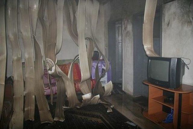 Sungurlu&rsquo;da Ev Yangını 2