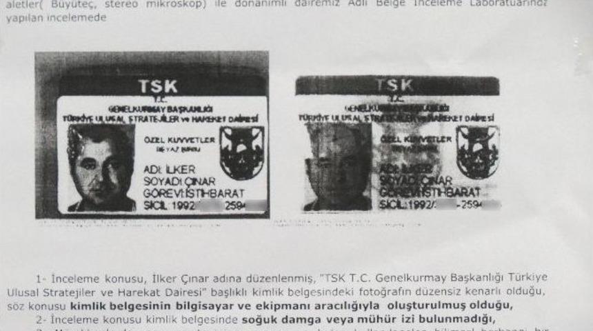 (&ouml;zel Haber) &Ouml;zal Ve Zirve Davalarının Gizli Tanığının &ldquo;tsk Kimliği&rdquo; Bilgisayardan Oluşturulmuş