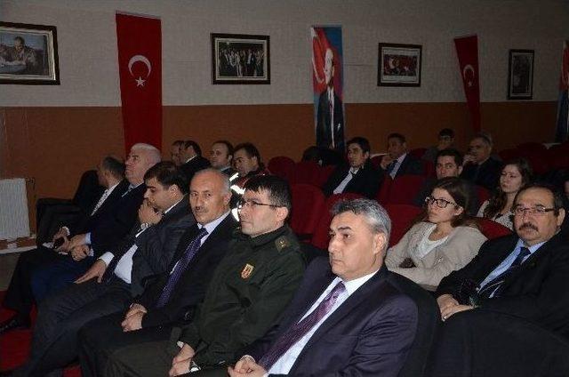 Ergene’de ‘madde Bağımlığıyla Mücadele’ Semineri Verildi